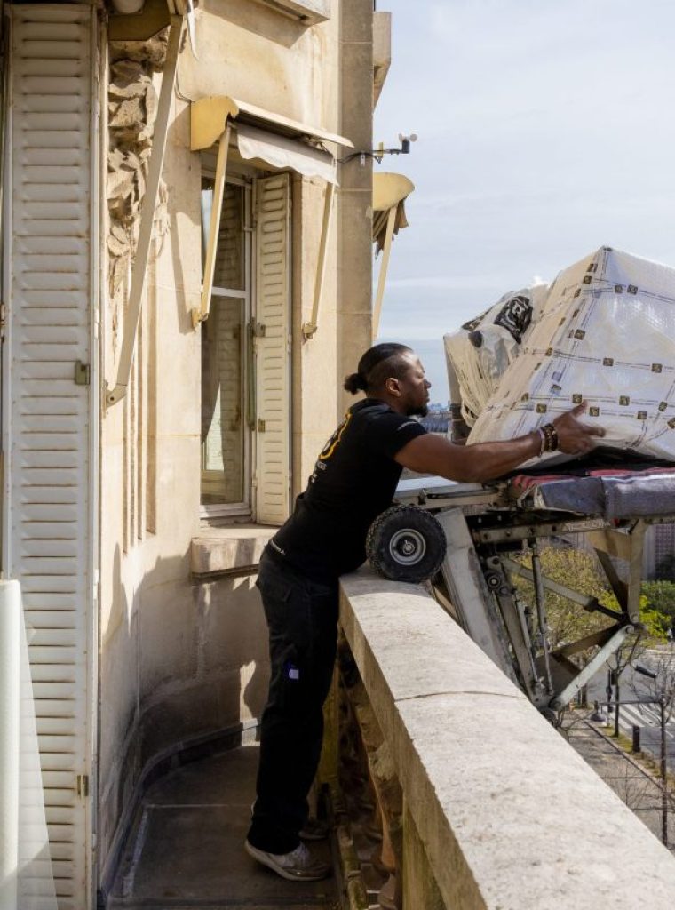 Déménagement par les équipes Paname Services